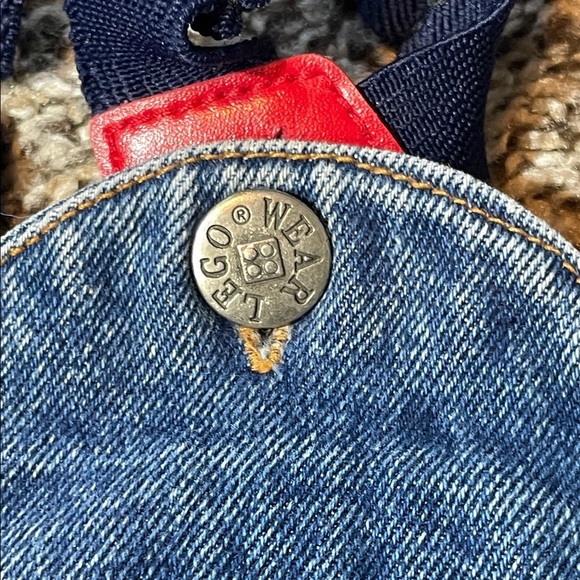 Vintage LEGO Kids Denim Overalls – Adjustable Straps, Size 5 - Picture 9 of 10